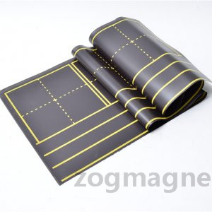 flexible magnet sheets with matts